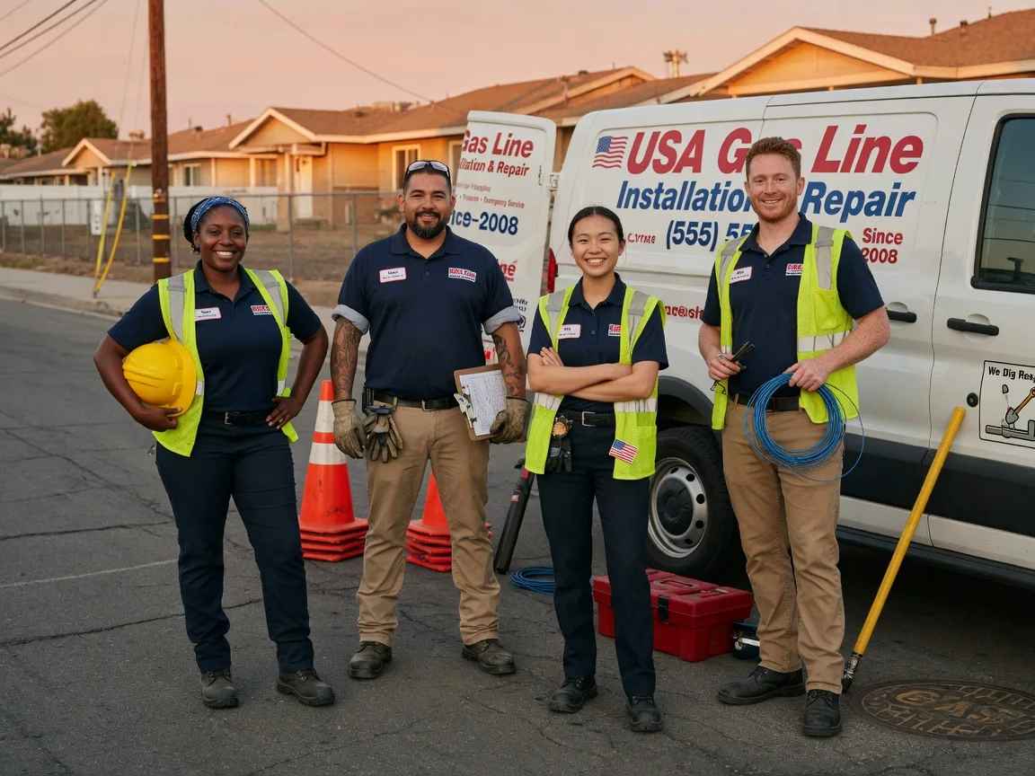 Gas Line Installation company in Mclean, TX